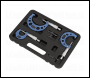 Sealey AK9651M External Micrometer Set 3pc