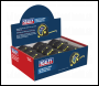 Sealey AK98912 Rubber Tape Measure 5m(16ft) x 19mm Metric/Imperial Display Box of 12