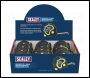 Sealey AK98912 Rubber Tape Measure 5m(16ft) x 19mm Metric/Imperial Display Box of 12