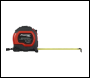 Sealey AK98912 Metric/Imperial Rubber Tape Measure 5m(16ft) x 19mm - Display Box of 12