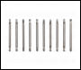 Sealey AK9910 Double End Drill Bit Set 1/8 inch  10pc