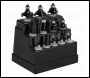 Sealey AK9912 Router Bit Set 1/4 inch  Shank 12pc