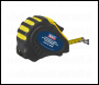 Sealey AK995 Auto Lock Tape Measure 7.5m(25ft) x 25mm - Metric/Imperial