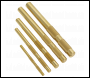 Sealey AKB05 Brass Punch Set 5pc