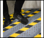 Sealey ANTBY18 Self-Adhesive Anti-Slip Tape 50mm x 18m - Black & Yellow