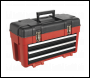 Sealey AP1003 Toolbox 585mm 3 Drawer Portable