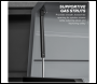 Sealey AP1080GR Superline Pro® Topchest & Rollcab Combination 12 Drawer & 1 Door Cupboard - Grey