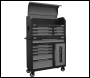 Sealey AP1080GR Superline Pro® Topchest & Rollcab Combination 12 Drawer & 1 Door Cupboard - Grey