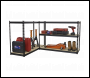 Sealey AP1200R Racking Unit with 5 Shelves 220kg Capacity Per Level