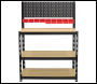 Sealey AP12601 Steel Workbench with Pegboard 1m