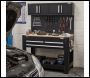 Sealey AP12701 Superline PRO® Workbench with Pegboard Back Panel, Power Bar & Wooden Worktop