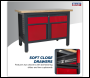Sealey AP1372A Workbench with 2 Drawers & 2 Cupboards