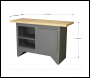 Sealey AP2010 Heavy-Duty Workbench with Cupboard