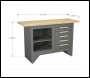 Sealey AP2030BB Heavy-Duty Workbench with 5 Drawers