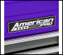 Sealey AP2200BBCPSTACK American PRO® Topchest, Mid-Box Tool Chest & Rollcab Stack 9 Drawer - Purple