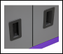 Sealey AP2200BBCPSTACK American PRO® Topchest, Mid-Box Tool Chest & Rollcab Stack 9 Drawer - Purple