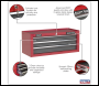 Sealey AP22309BB American PRO® Mid-Box Tool Chest 3 Drawer - Red/Grey
