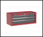 Sealey AP2200BBSTACK Topchest, Mid-Box Tool Chest & Rollcab 9 Drawer Stack - Red