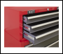 Sealey AP22309BB Mid-Box Tool Chest 3 Drawer with Ball-Bearing Slides - Red/Grey