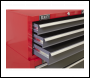Sealey AP22309BB American PRO® Mid-Box Tool Chest 3 Drawer - Red/Grey