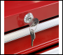 Sealey AP223 American PRO® Mid-Box Tool Chest 3 Drawer - Red