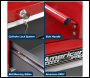 Sealey AP22505BB American PRO® Rollcab 5 Drawer - Red/Grey