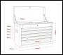 Sealey AP225 American PRO® Topchest 5 Drawer - Red