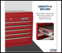 Sealey AP225 American PRO® Topchest 5 Drawer - Red