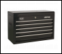 Sealey AP225B Topchest 5 Drawer with Ball-Bearing Slides - Black