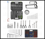 Sealey AP22BCOMBO American PRO® Topchest & Rollcab Combination 6 Drawer with 170pc Tool Kit - Blue/Black
