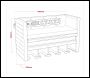 Sealey AP22SRBE Superline PRO® Power Tool Storage Rack with Drawer & Power Bar