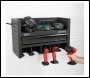 Sealey AP22SRBE Power Tool Storage Rack with Drawer & Power Strip