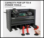 Sealey AP22SRBE Superline PRO® Power Tool Storage Rack with Drawer & Power Bar