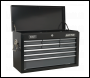 Sealey AP2509B Topchest 9 Drawer with Ball-Bearing Slides - Black/Grey