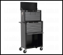 Sealey AP2513B Topchest & Rollcab Combination 13 Drawer with Ball-Bearing Slides - Black/Grey