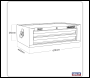 Sealey AP26029TK Superline PRO® Mid-Box Tool Chest 2 Drawer - Khaki
