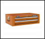 Sealey AP26029TO Mid-Box Tool Chest 2 Drawer with Ball-Bearing Slides - Orange