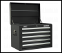 Sealey SPTCOMBO2 Superline PRO® Tool Chest Combination 14 Drawer with 1179pc Tool Kit - Black