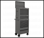 Sealey AP26059TG Topchest 5 Drawer with Ball-Bearing Slides - Grey/Black