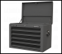Sealey AP26059TG Superline PRO® Topchest 5 Drawer - Grey/Black