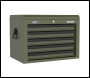Sealey AP26059TK Superline PRO® Heavy-Duty Topchest 5 Drawer - Khaki