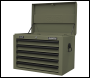 Sealey AP26059TK Superline PRO® Heavy-Duty Topchest 5 Drawer - Khaki