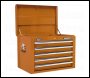 Sealey TBTPCOMBO4 Tool Chest Combination 14 Drawer with Ball-Bearing Slides - Orange & 446pc Tool Kit