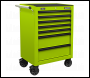 Sealey AP26479THV Rollcab 7 Drawer with Ball-Bearing Slides - Green/Black