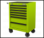 Sealey AP26479THV Rollcab 7 Drawer with Ball-Bearing Slides - Green/Black