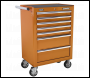 Sealey TBTPCOMBO4 Tool Chest Combination 14 Drawer with Ball-Bearing Slides - Orange & 446pc Tool Kit
