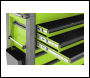 Sealey AP266HV Superline Pro® Tool Trolley 6 Drawer - Green
