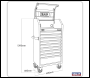 Sealey AP2709BE Superline PRO® Black Edition Tower Cabinet with 9 Soft Close Drawers & Power Strip 690mm
