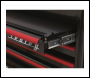 Sealey AP28102BR Mid-Box Tool Chest 2 Drawer Retro Style - Black with Red Anodised Drawer Pulls