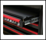 Sealey AP28102BR Premier™ Retro Style Mid-Box Tool Chest 2 Drawer - Black with Red Anodised Drawer Pulls